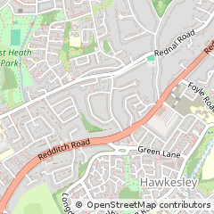 Map of Birmingham
