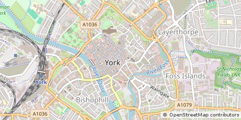 Map of York