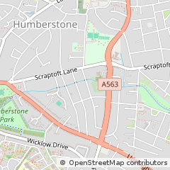 Map of Leicester