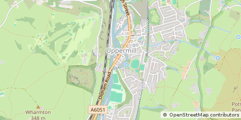 Map of Oldham
