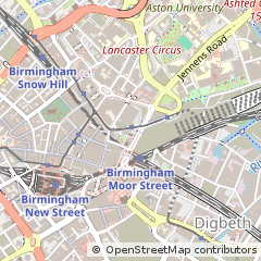 Map of Birmingham
