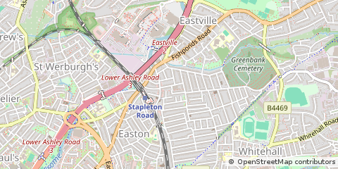 Map of Bristol