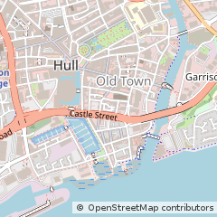 Map of Hull, East Yorkshire
