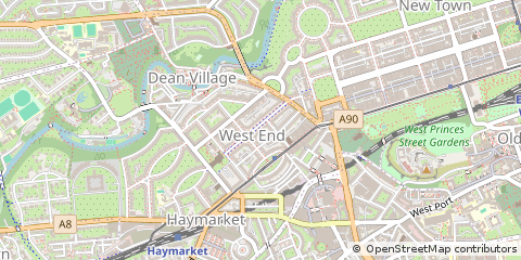 Map of Edinburgh