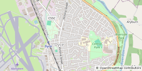 Map of Aberdeen