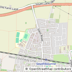 Map of Southbourne, Emsworth