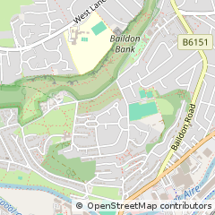 Map of Baildon, West Yorkshire