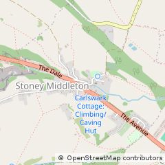 Map of Derbyshire