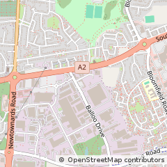 Map of Bangor, CO. Down