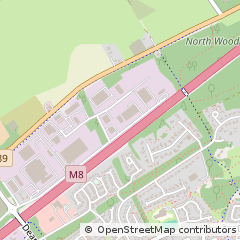 Map of Livingston, West Lothian