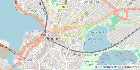 Map of Poole