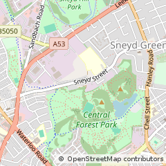Map of Stoke-on-Trent