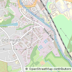 Map of Colchester, Essex