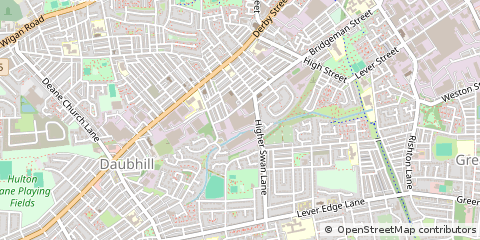 Map of Bolton