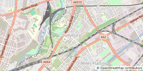 Map of Manchester, Herefordshire