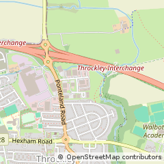 Map of Newcastle Upon Tyne