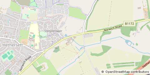 Map of Norwich, Norfolk