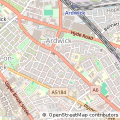 Map of Manchester