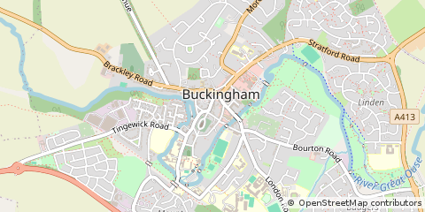 Map of Buckingham