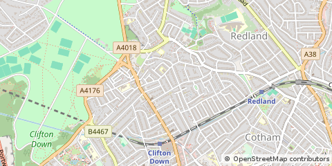 Map of Bristol