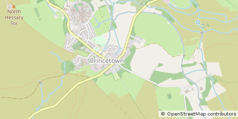 Map of Yelverton