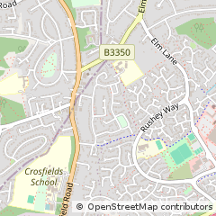 Map of Reading, Berkshire