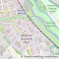 Map of Exeter