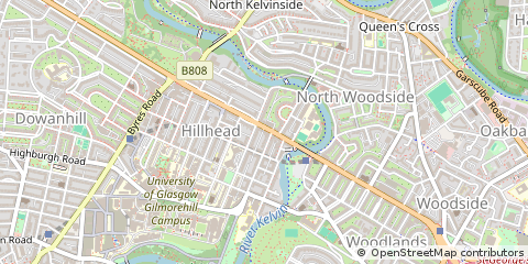 Map of Glasgow