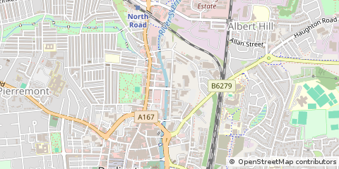 Map of County Durham