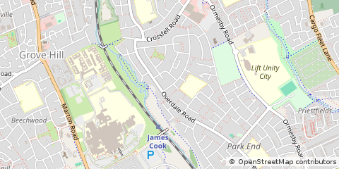 Map of Middlesbrough