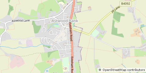 Map of Redditch