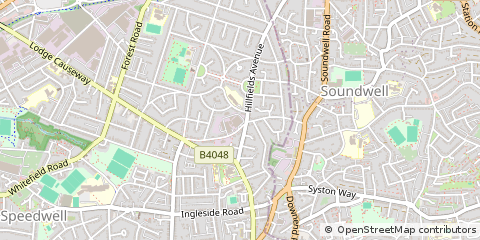Map of Bristol, Somerset