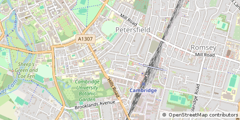 Map of Cambridgeshire