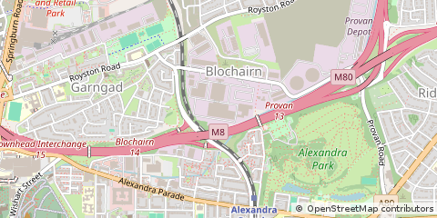 Map of Glasgow