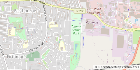 Map of Durham