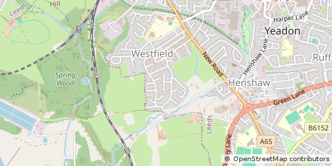 Map of Leeds