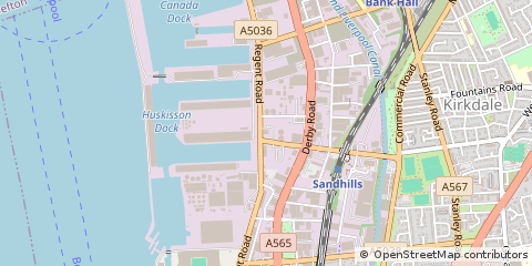 Map of Liverpool