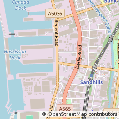 Map of Liverpool