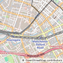 Map of Manchester