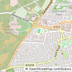 Map of Aldershot, Hampshire