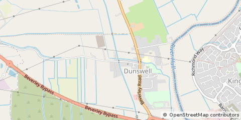 Map of Dunswell, East Yorkshire