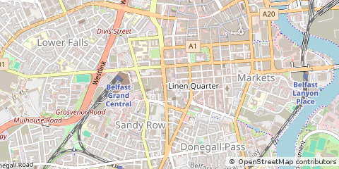 Map of Belfast