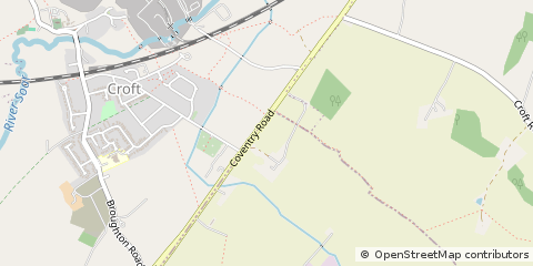 Map of Leicester, Leicestershire