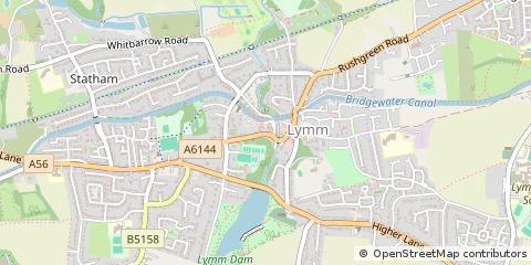 Map of Lymm
