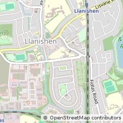 Map of Cardiff