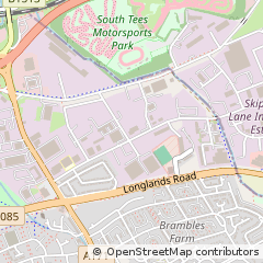 Map of Middlesbrough