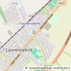 Map of Laurencekirk