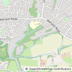 Map of Fareham