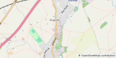 Map of Dursley, Gloucestershire