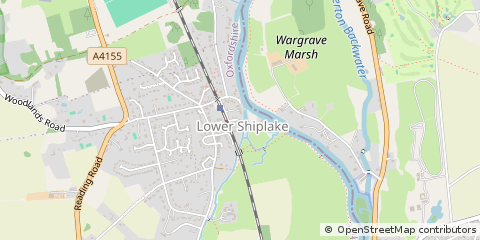 Map of Henley-on-Thames, Oxfordshire